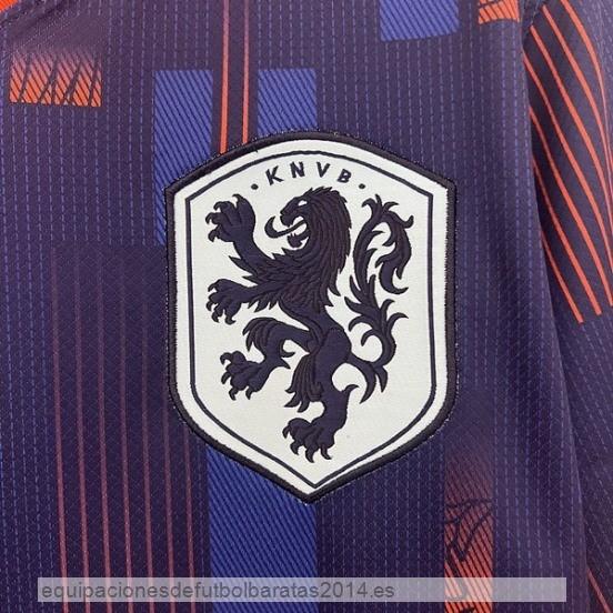 Nuevo Tailandia 2ª Camiseta Holanda 2024 Azul Baratas